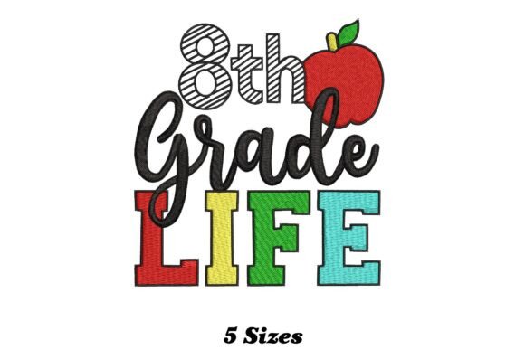 8th Grade Life: A Seasonal Embroidery Design Review