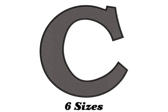 Alphabet Letter C: A Designer’s Take on Whimsical Sweatshirt Embroidery