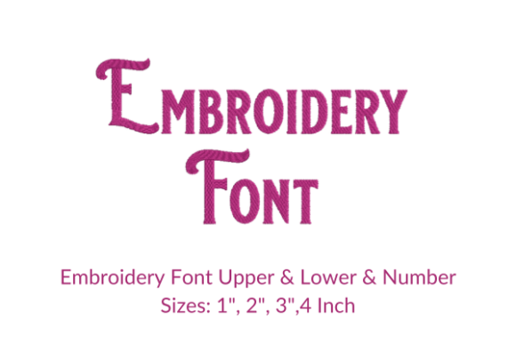 Black River Font: A Seasonal Embroidery Essential