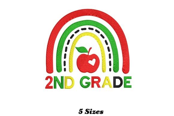 Charming 2nd Grade Rainbow: A Designer’s Review for Small Business Embroidery