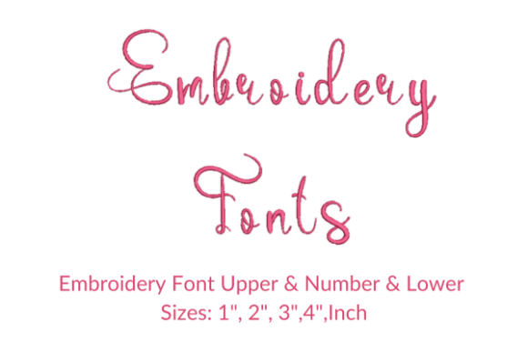 Emanuela Font Embroidery Design Review for Etsy Sellers