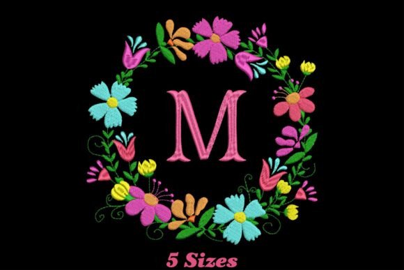 Flower Alphabet Letter M: A Fresh Touch for Small Business Branding