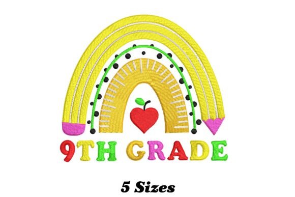 h1Delightful 9th Grade Rainbow: A Craft Fair Embroidery Gem/h1