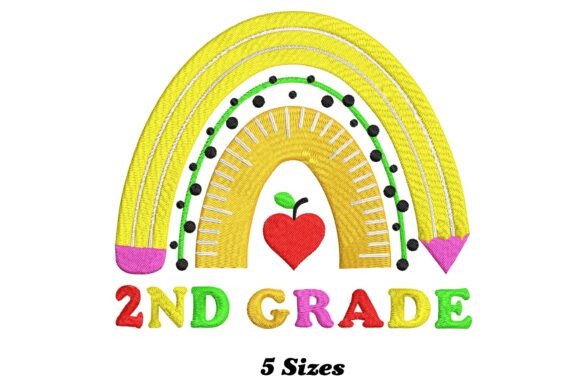 h1Enchanting 2nd Grade Rainbow: A Seasonal Embroidery Gem/h1
