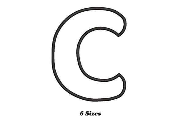 Letter C Outline: A Designer’s Honest Review for Real Embroidery Projects