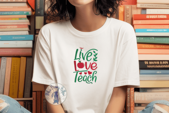 Live Love Teach: A Heartfelt Addition to Seasonal Embroidery Collections