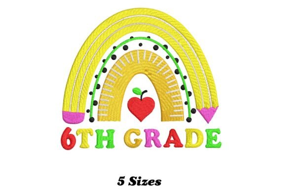 Reviewing Lovely 6th Grade Rainbow for Real Embroidery Projects
