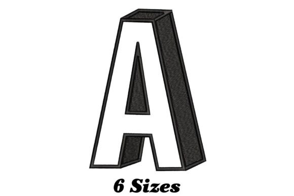 Stylish Alphabet Letter a: A Seasonal Embroidery Essential