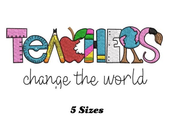Teachers Change the World: A Seasonal Embroidery Review
