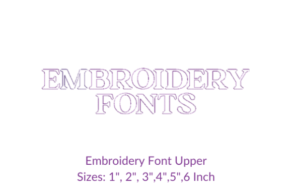 Vergilia Font Uppercase: A Designer’s Review for Boutique Sweatshirt Embroidery